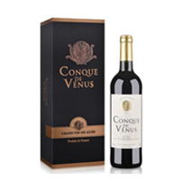 法国维纳斯贝壳干红葡萄酒